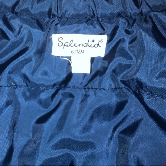 Splendid Sleeveless Puffy Vest 6-12 mo - Picture 3 of 5